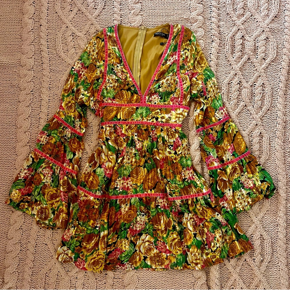 Nasty Gal Floral Dress